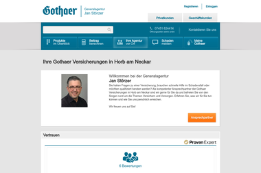 stoerzer.gothaer.de - Versicherungsmakler Horb Am Neckar