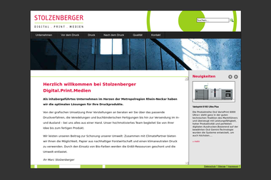 stolzenberger.com - Druckerei Leimen