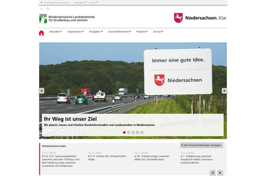 strassenbau.niedersachsen.de - Straßenbauunternehmen Wolfenbüttel