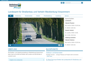 strassenbauverwaltung.mvnet.de - Straßenbauunternehmen Güstrow