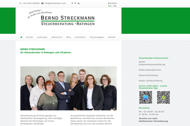 streckmann.com - Steuerberater Ratingen