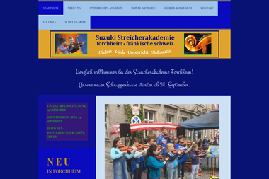 streicherakademie-forchheim.de - Musikschule Forchheim