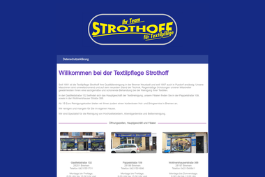 strothoff.com - Chemische Reinigung Bremen
