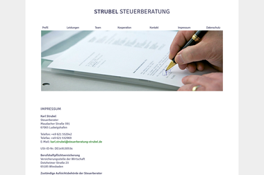 strubel-steuerberatung.de/Impressum.html - Steuerberater Ludwigshafen Am Rhein