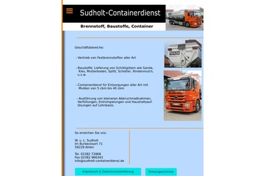 sudholt-containerdienst.de - Umzugsunternehmen Ahlen