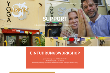 support-yoga.de - Yoga Studio Osnabrück