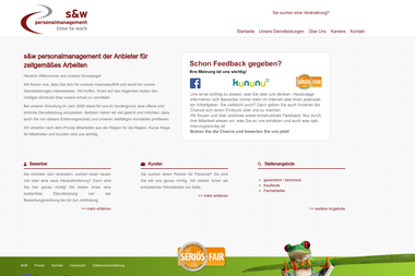 suw-personal.de - Unternehmensberatung Kaltenkirchen