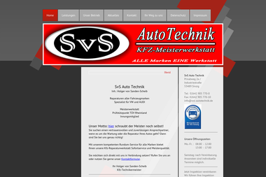 svs-autotechnik.de - Autowerkstatt Sinzig