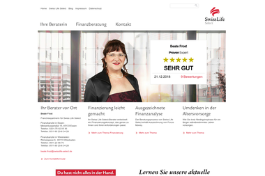 swisslife-select.de/beate-frost - Finanzdienstleister Wiesbaden