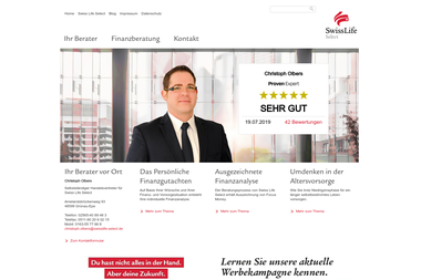 swisslife-select.de/christoph-olbers - Finanzdienstleister Borken