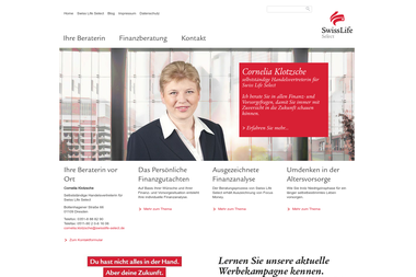 swisslife-select.de/cornelia-klotzsche - Finanzdienstleister Dresden