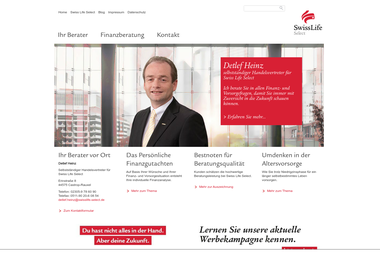 swisslife-select.de/detlef-heinz - Finanzdienstleister Castrop-Rauxel