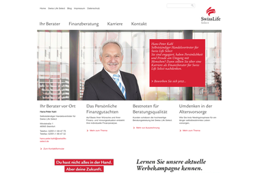 swisslife-select.de/hans-peter-kahl - Finanzdienstleister Steinfurt