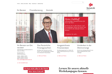 swisslife-select.de/heinz-dahlhoff - Finanzdienstleister Sassenberg