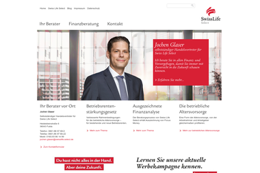 swisslife-select.de/jochen-glaser - Finanzdienstleister Fulda