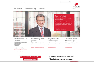 swisslife-select.de/johann-schuller - Finanzdienstleister Solms