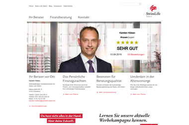 swisslife-select.de/karsten-huelsen - Finanzdienstleister Erkelenz