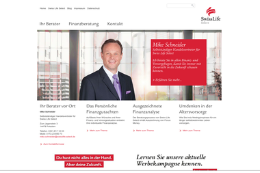 swisslife-select.de/mike-schneider - Finanzdienstleister Potsdam