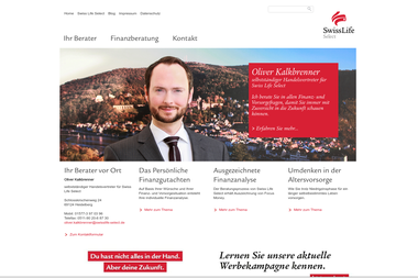 swisslife-select.de/oliver-kalkbrenner - Finanzdienstleister Heidelberg