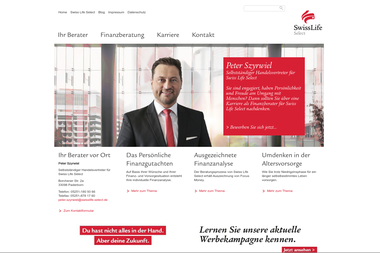 swisslife-select.de/peter-szyrwiel - Finanzdienstleister Paderborn