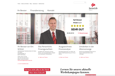 swisslife-select.de/ralf-wismach - Finanzdienstleister Augsburg