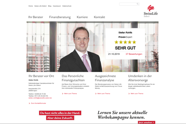 swisslife-select.de/stefan-rohlfs - Finanzdienstleister Westerstede