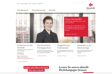 swisslife-select.de/tanja-hachmoeller - Unternehmensberatung Dinklage