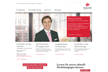 swisslife-select.de/thomas-seevers - Finanzdienstleister Bremen