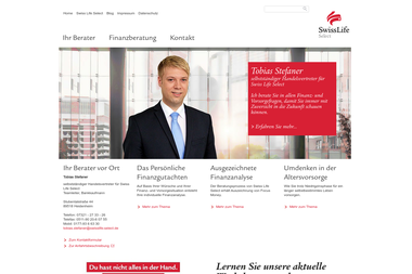 swisslife-select.de/tobias-stefaner - Finanzdienstleister Heidenheim An Der Brenz