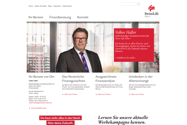 swisslife-select.de/volker-haller - Finanzdienstleister Höxter