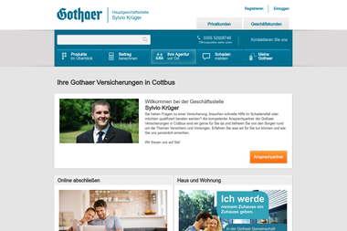 sylvio-krueger.gothaer.de - Versicherungsmakler Cottbus