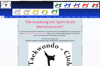 taekwondo-club-alzey.de - Selbstverteidigung Alzey