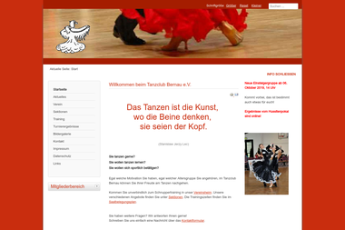 tanzclub-bernau.de - Tanzschule Bernau Bei Berlin