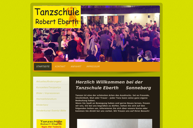 tanzschule-eberth.de - Tanzschule Sonneberg