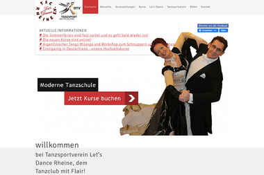 tanzschule-lets-dance-rheine.de - Tanzschule Rheine