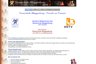 tanzschule-mueggenburg.de - Tanzschule Falkensee