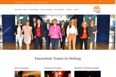 tanzschule-trautz.de - Tanzschule Olching