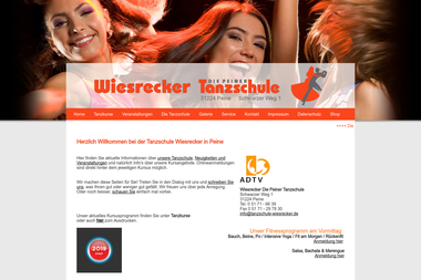 tanzschule-wiesrecker.de - Tanzschule Peine