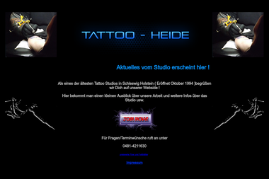 tattoostudio-heide.de - Tätowierer Heide