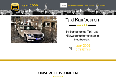 taxi-kaufbeuren.de - Kurier Kaufbeuren