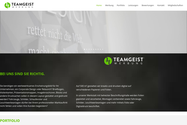 teamgeist-werbung.de - Werbeagentur Bad Driburg