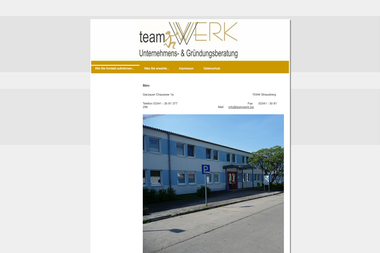 teamwerk.biz - Unternehmensberatung Strausberg
