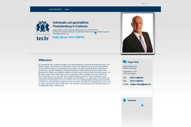 tecis-beratung.de/cuxhaven/wenk - Finanzdienstleister Cuxhaven