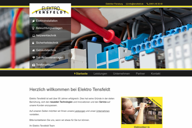 tensfeldt.de - Elektriker Flensburg