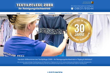 textilpflege2000.de - Chemische Reinigung Mühldorf Am Inn