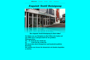 textilreinigung-badvilbel.de/Exquisit_Textil_Reinigung/Willkommen.html - Schneiderei Karben