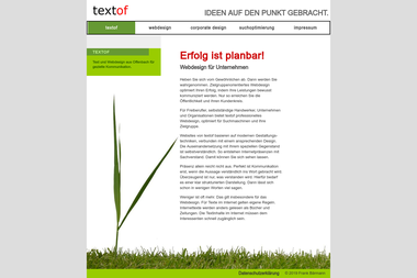 textof.de - Web Designer Offenbach Am Main