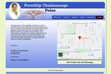 thaimassage-peine.de/kontakt.htm - Masseur Peine