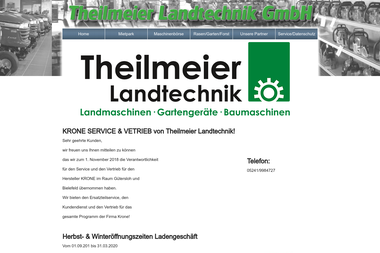 theilmeier-landtechnik.de - Landmaschinen Gütersloh
