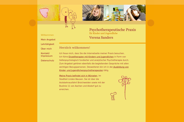 therapie-sanders.de - Psychotherapeut Würselen
